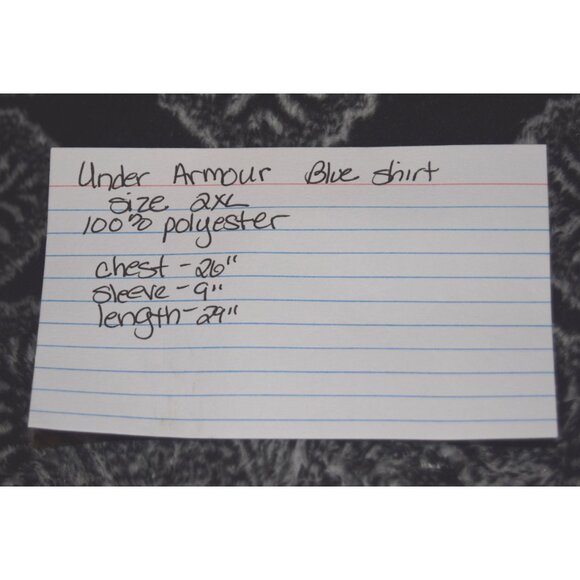 Under Armour Blue size 2XL - Picture 5 of 5